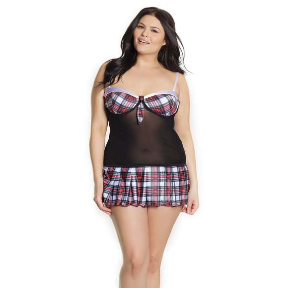 "Schoolgirl" Chemise- Coquette - 2582 - Picture 4 of 6